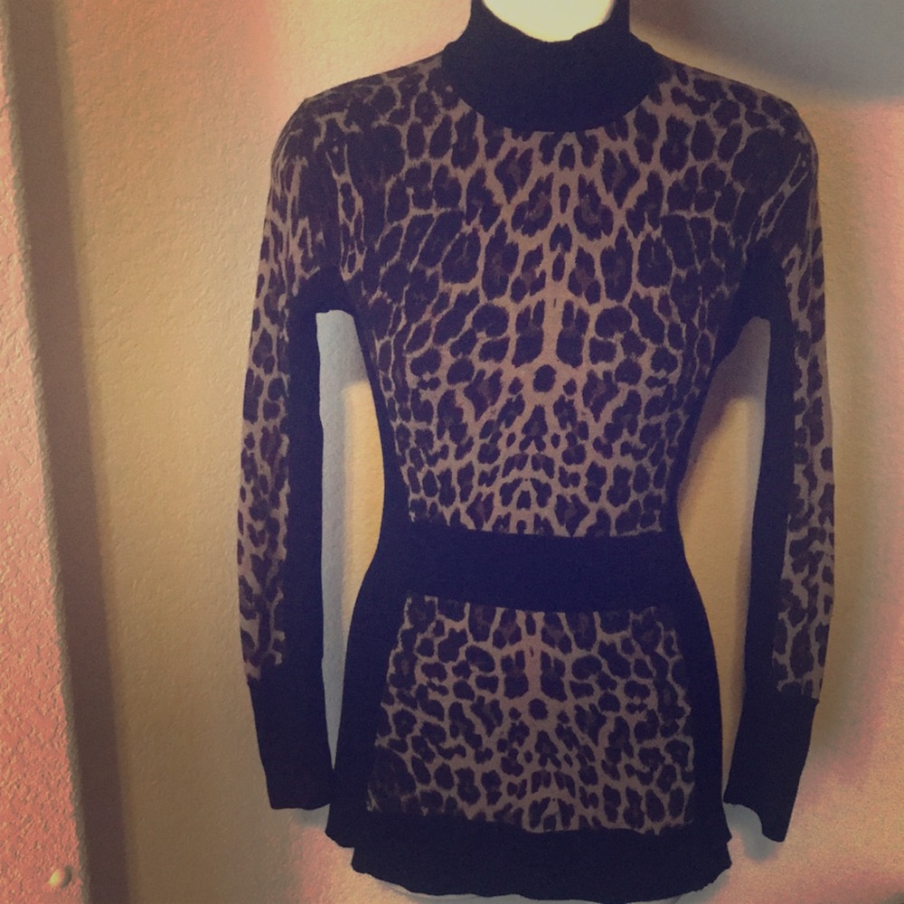 Leopard Print Sweater